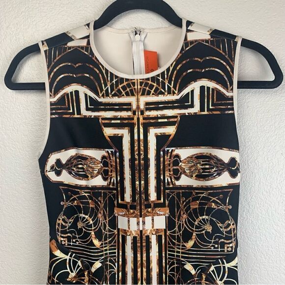 Clover Canyon Gatsby Flounce Art Deco Cocktail Dress Size S - Picture 2 of 9